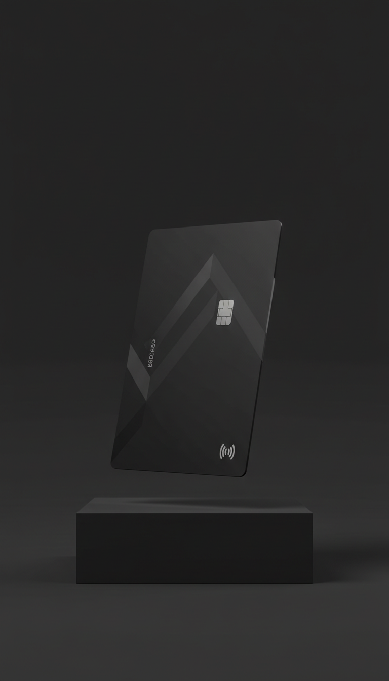 Matte Black NFC Payment Card